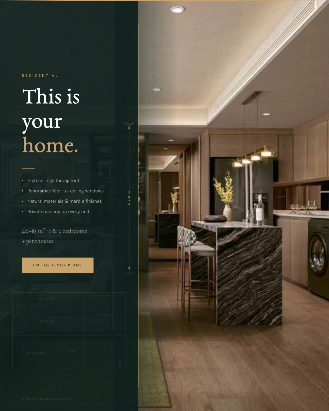 Origin Residences interior post